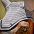 Silver Crown Ear Net Grey with Navy Piping Ears