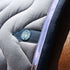 Silver Crown Saddle Pad Grey/Rose Gold/Navy (diamond stitching) / Full Saddle Pad