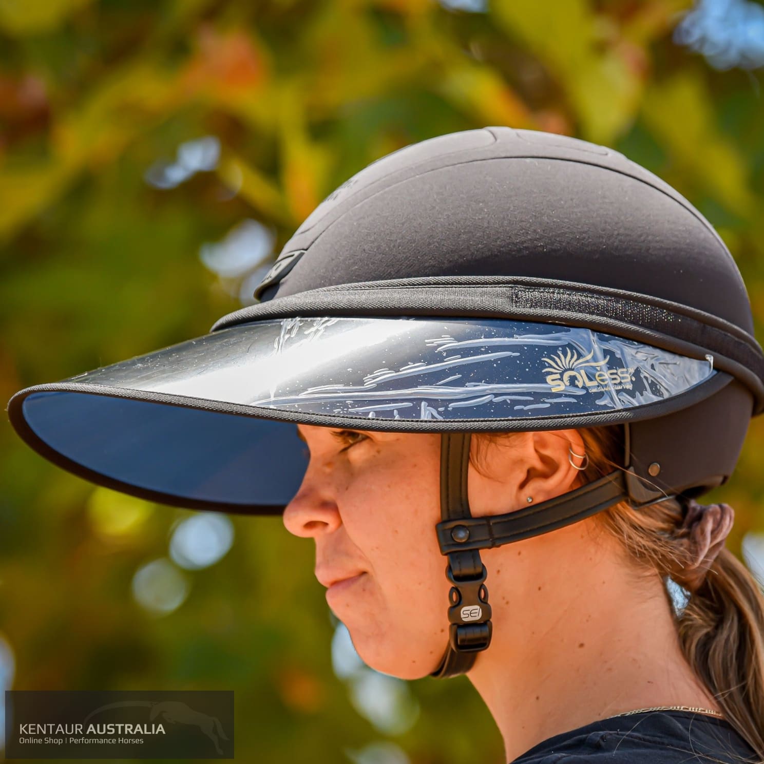 Soless ’Velcro’ Helmet Visor Helmet